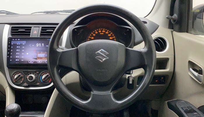 2017 Maruti Celerio VXI (O), Petrol, Manual, 1,24,536 km, Steering Wheel Close Up