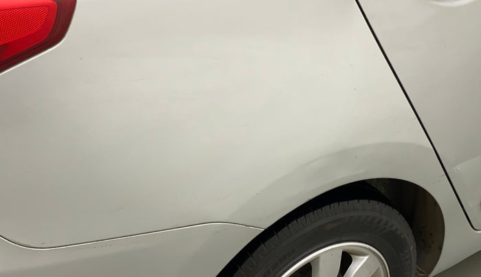 2014 Hyundai Xcent S (O) 1.2, CNG, Manual, 83,876 km, Right quarter panel - Slightly dented