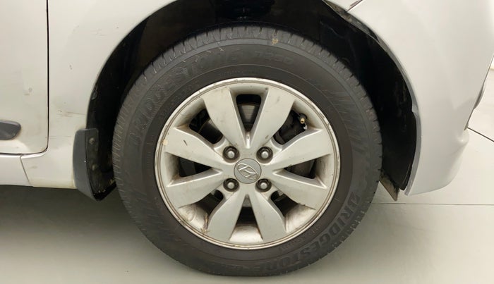 2014 Hyundai Xcent S (O) 1.2, CNG, Manual, 83,876 km, Right Front Wheel