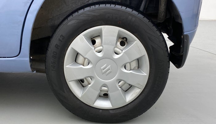2012 Maruti Wagon R 1.0 LXI CNG, CNG, Manual, 43,937 km, Left Rear Wheel