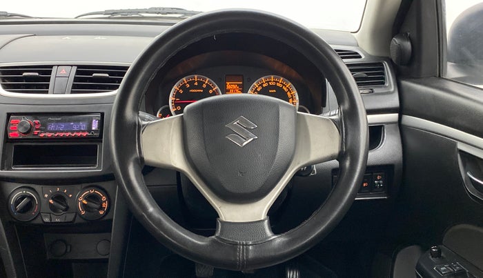 2014 Maruti Swift VXI, Petrol, Manual, 33,175 km, Steering Wheel Close Up