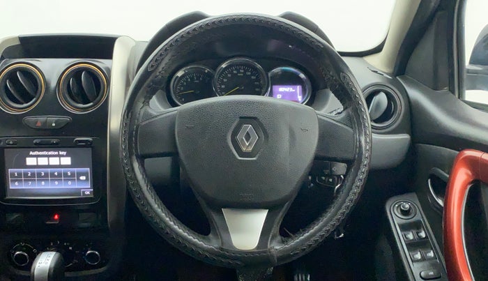 2017 Renault Duster RXS CVT, Petrol, Automatic, 80,423 km, Steering Wheel Close Up