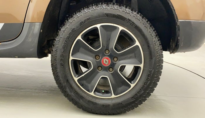 2017 Renault Duster RXS CVT, Petrol, Automatic, 80,423 km, Left Rear Wheel