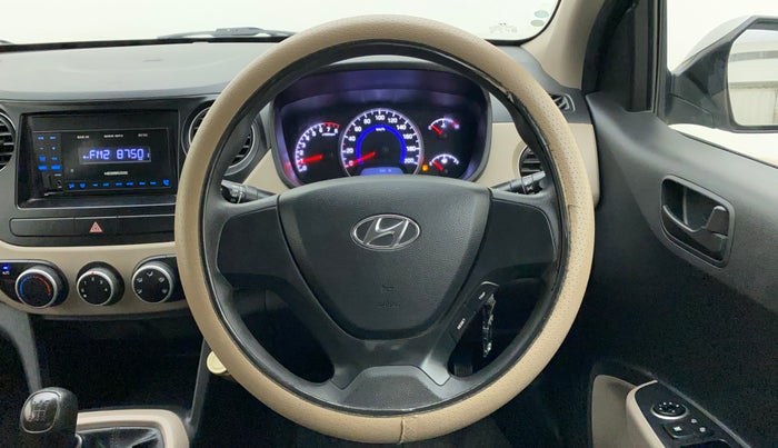 2017 Hyundai Grand i10 MAGNA 1.2 KAPPA VTVT, Petrol, Manual, 32,563 km, Steering Wheel Close Up