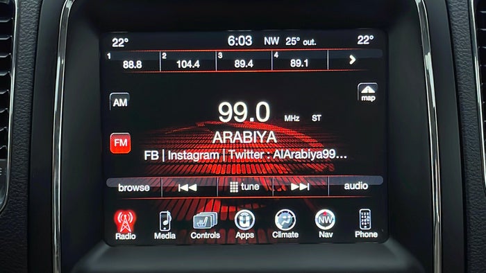 DODGE DURANGO-Infotainment System