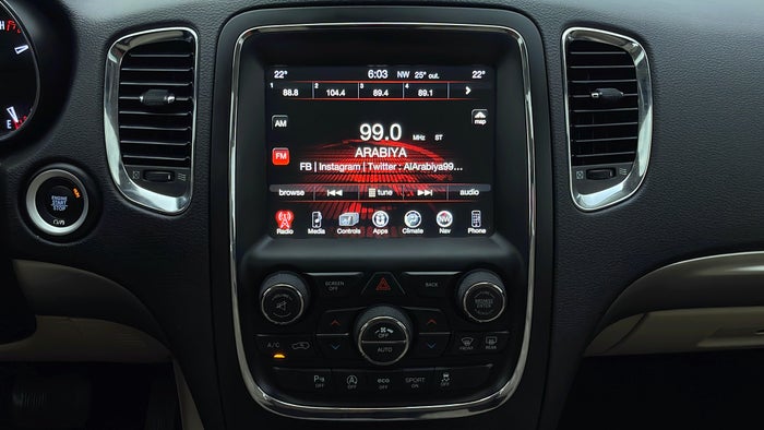 DODGE DURANGO-Center Console