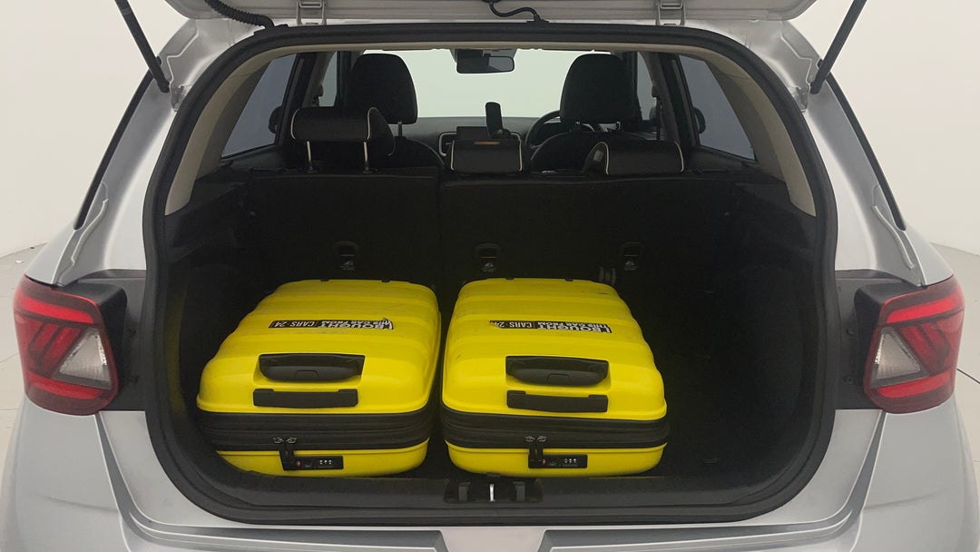 Boot Inside View with Luggage