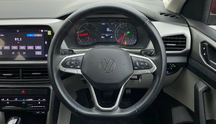 2021 Volkswagen TAIGUN HIGHLINE 1.0 TSI AT, Petrol, Automatic, 8,581 km, Steering Wheel Close Up
