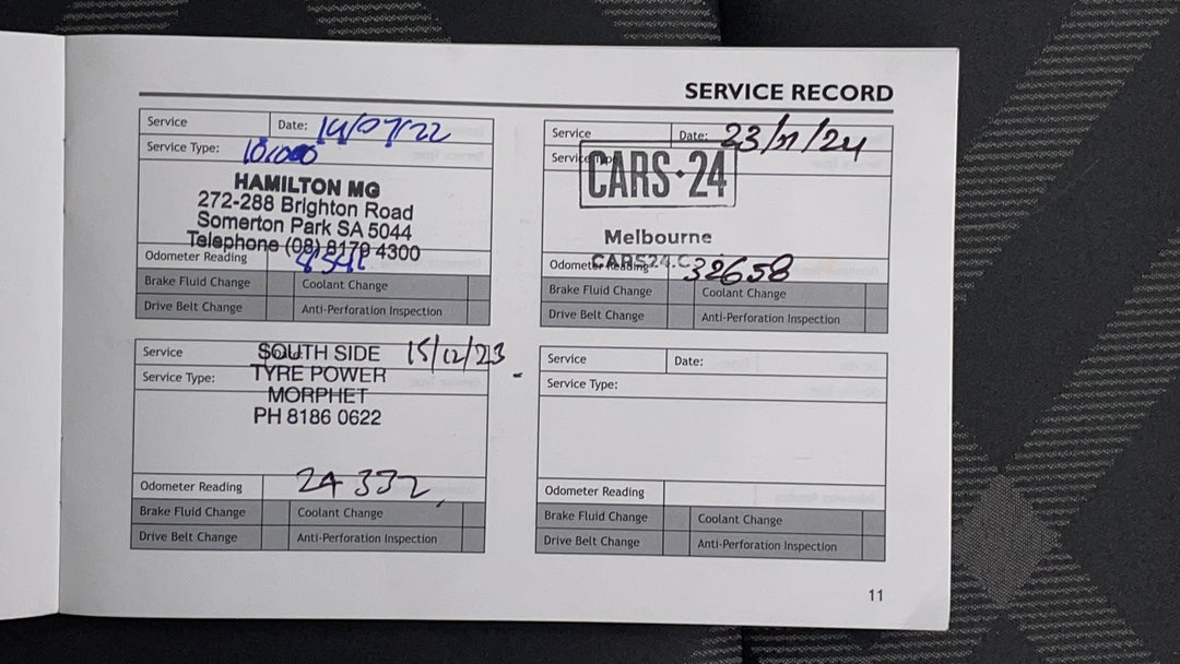 2020 MG Mg3 Auto Core, Automatic, 32659 km, Service History