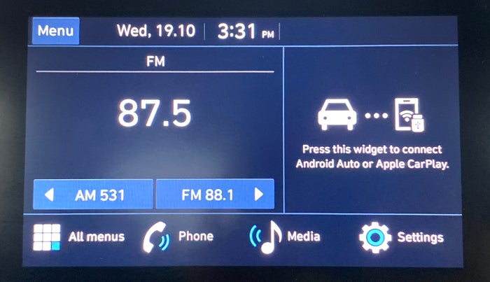 2021 Hyundai VENUE S Plus MT 1.2 Kappa, Petrol, Manual, 2,483 km, Touchscreen Infotainment System