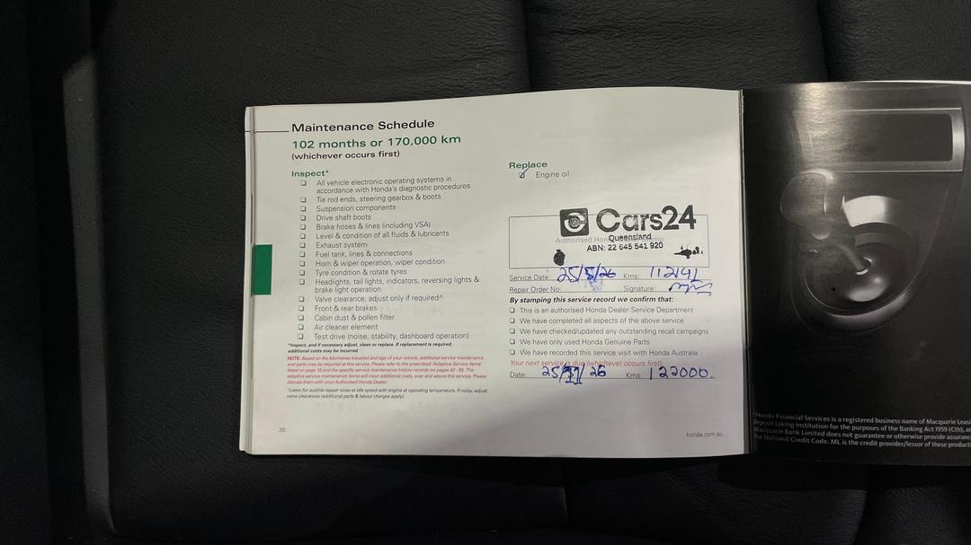 2015 Honda Odyssey Vti-l, Automatic, 112151 km, Service History
