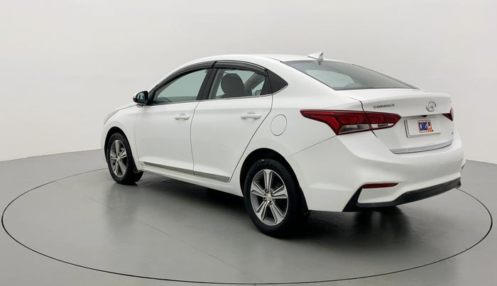 2018 Hyundai Verna 1.6 CRDI SX + AT, Diesel, Automatic, 73,815 km, Left Back Diagonal