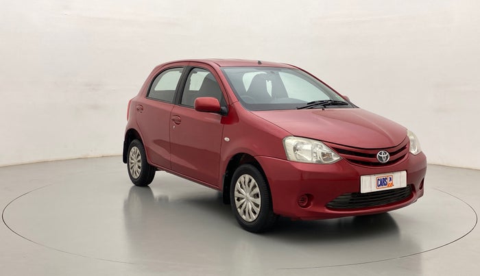 2011 Toyota Etios Liva G, Petrol, Manual, 44,093 km, Right Front Diagonal