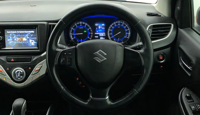 2016 Maruti Baleno ZETA CVT PETROL 1.2, Petrol, Automatic, 74,772 km, Steering Wheel Close Up