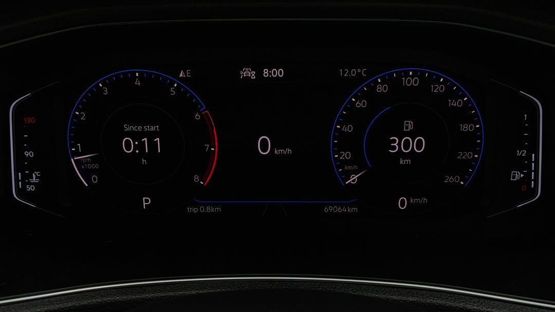 2021 Volkswagen T-roc 110tsi Style, Automatic, 69064 km, Odometer View