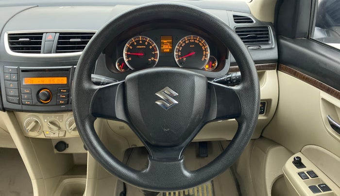 2014 Maruti Swift Dzire VXI, Petrol, Manual, 87,290 km, Steering Wheel Close Up