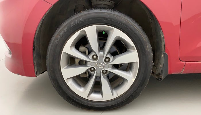 2017 Hyundai Elite i20 ASTA 1.2 DUAL TONE, Petrol, Manual, 75,579 km, Left Front Wheel