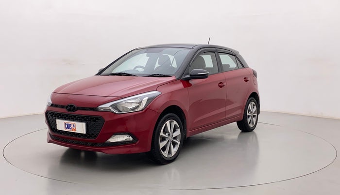 2017 Hyundai Elite i20 ASTA 1.2 DUAL TONE, Petrol, Manual, 75,579 km, Left Front Diagonal