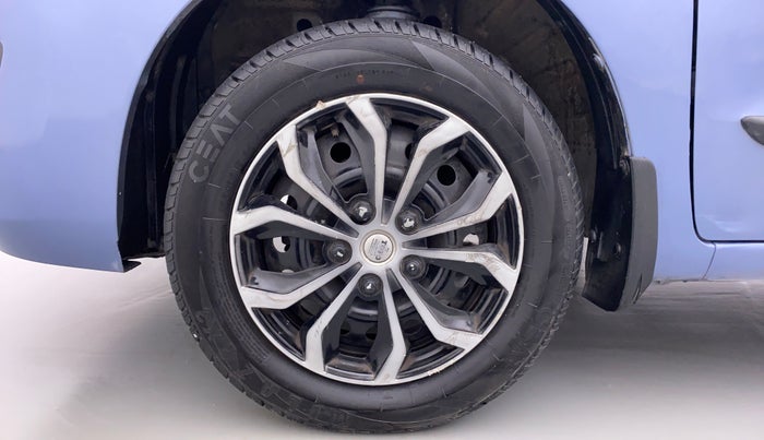 2014 Maruti Wagon R 1.0 VXI, Petrol, Manual, 59,689 km, Left Front Wheel