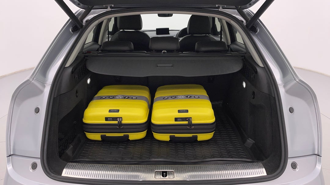 Boot Inside View with Luggage