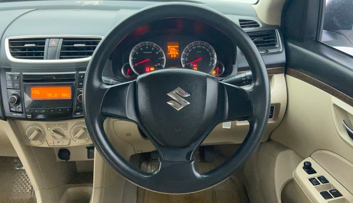2016 Maruti Swift Dzire VXI 1.2 BS IV, Petrol, Manual, 85,566 km, Steering Wheel Close-up