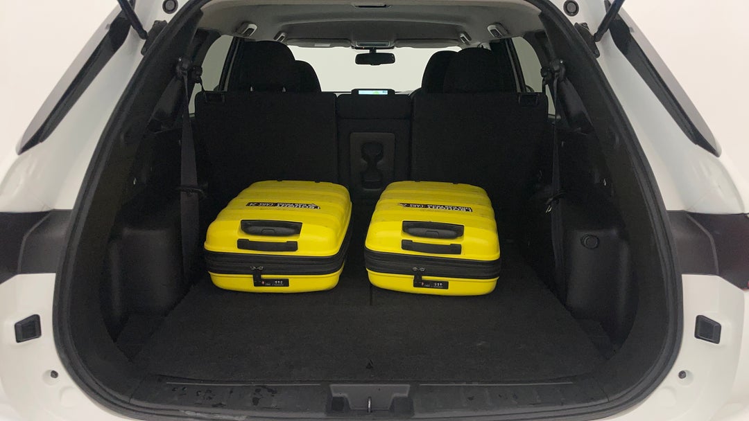 Boot Inside View with Luggage