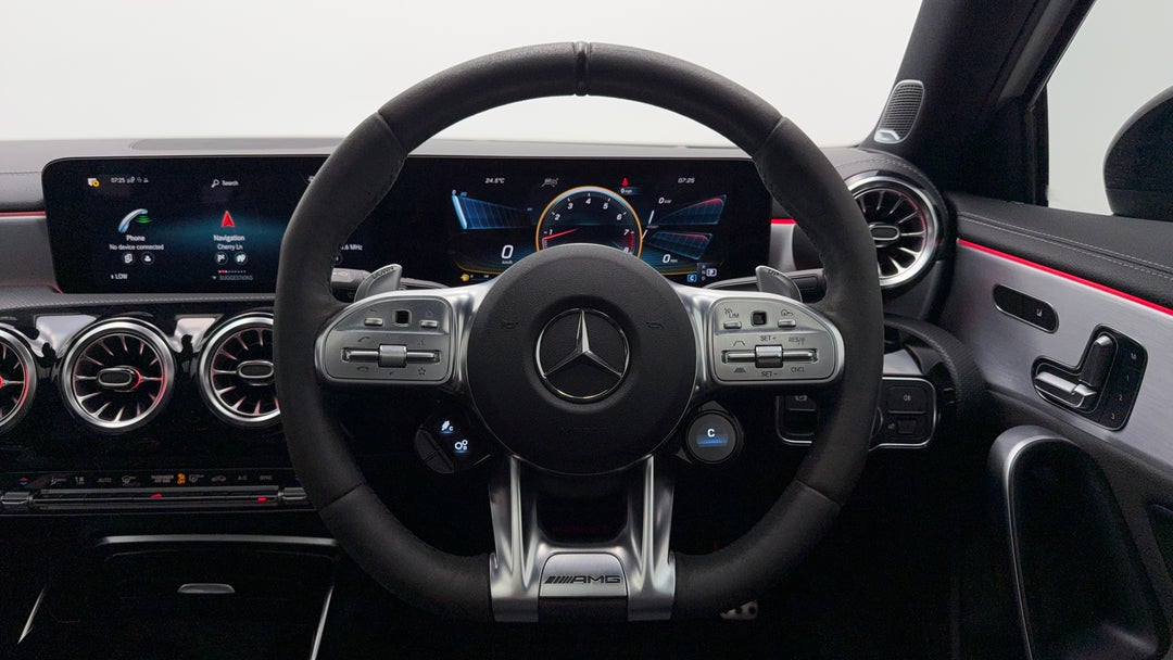 2021 Mercedes-amg A45 S 4matic+, Automatic, 68007 km, Steering Wheel Close-up