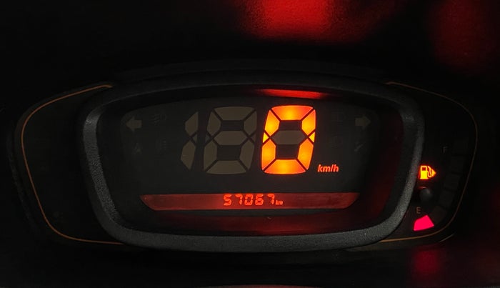 2017 Renault Kwid 1.0 RXT, Petrol, Manual, 57,002 km, Odometer Image