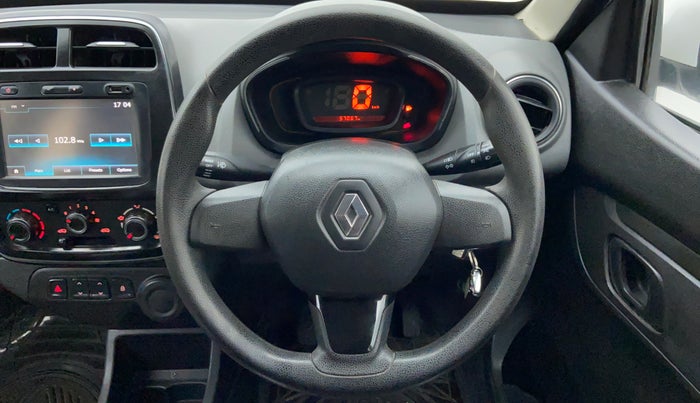 2017 Renault Kwid 1.0 RXT, Petrol, Manual, 57,002 km, Steering Wheel Close Up