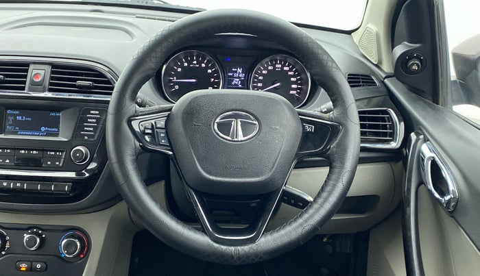 2018 Tata Tiago XZA 1.2 REVOTRON, Petrol, Automatic, 59,281 km, Steering Wheel Close Up
