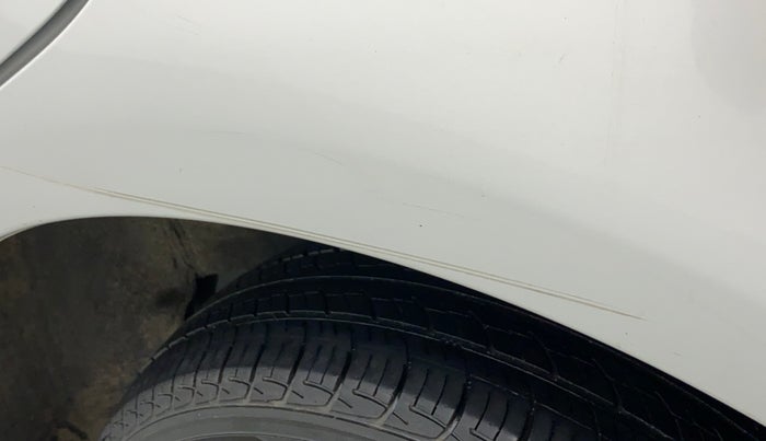2014 Toyota Etios Liva G, Petrol, Manual, 18,080 km, Left quarter panel - Minor scratches