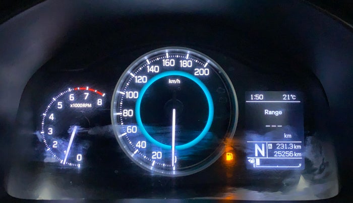 2018 Maruti IGNIS ZETA 1.2 K12 AMT, Petrol, Automatic, 25,256 km, Odometer Image