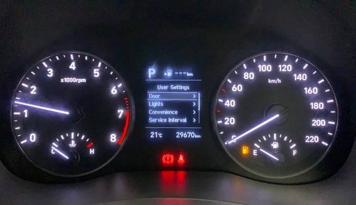 2017 Hyundai Verna 1.6 SX VTVT AT (O), Petrol, Automatic, 29,635 km, Odometer View