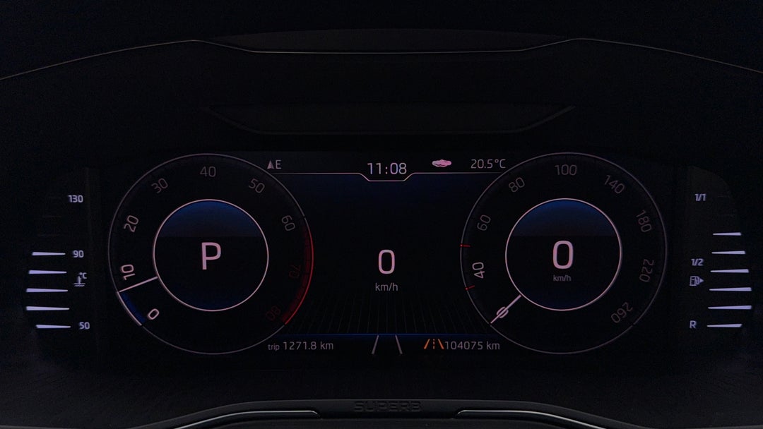 2018 SKODA Superb 162 Tsi, Automatic, 104075 km, Odometer View