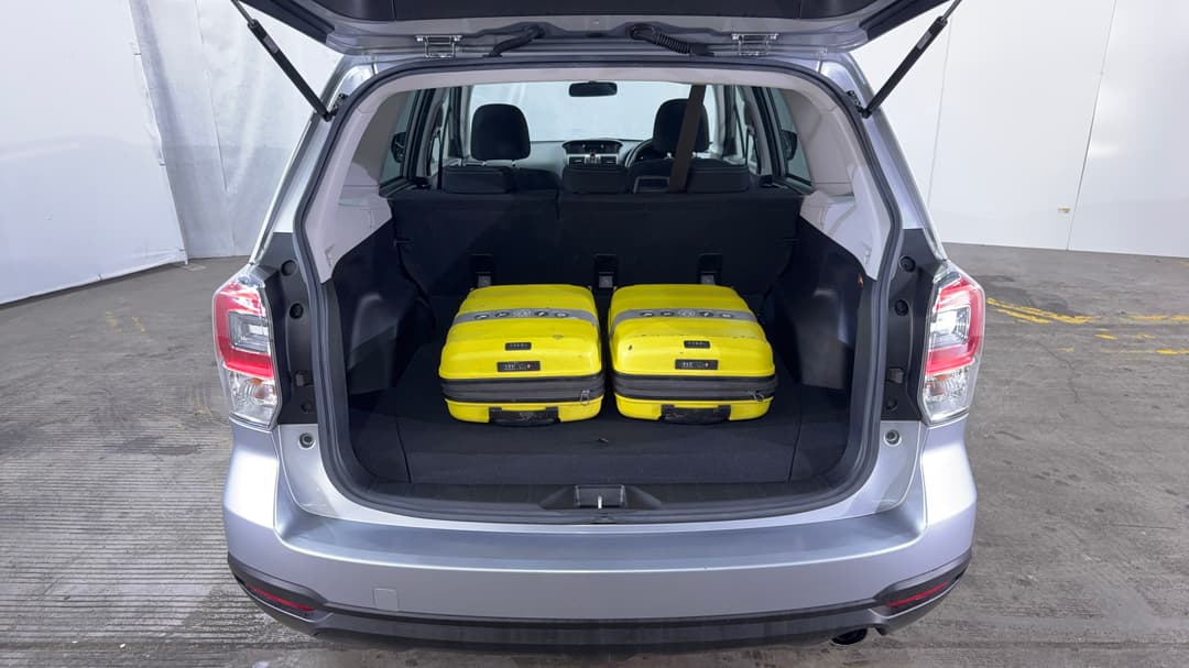 2018 Subaru Forester 2.5i-l, Automatic, 67410 km, Boot Inside View with Luggage