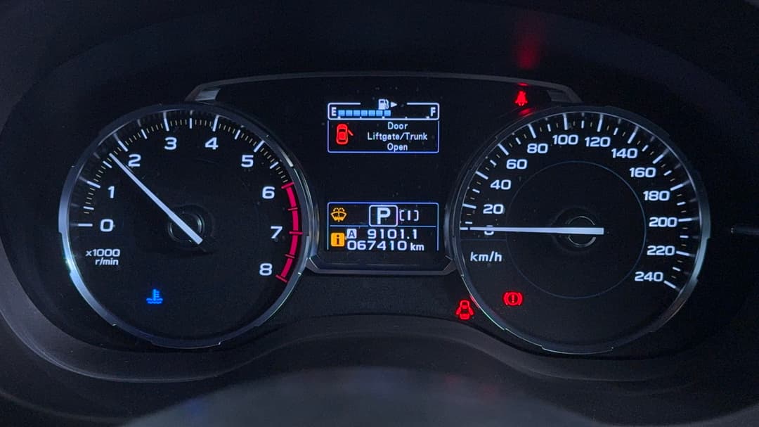 2018 Subaru Forester 2.5i-l, Automatic, 67410 km, Odometer View