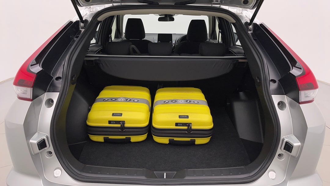 Boot Inside View with Luggage