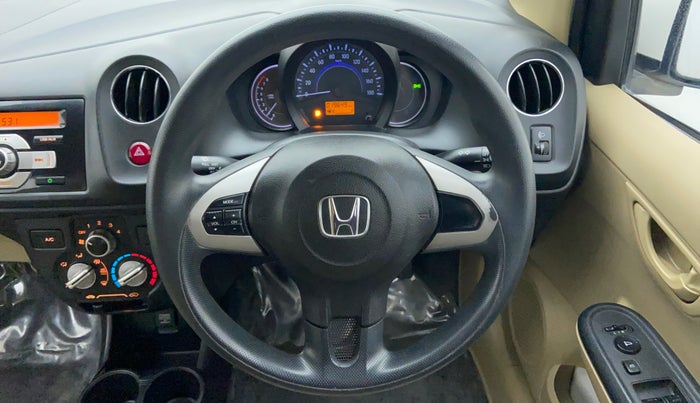 2015 Honda Brio 1.2 S MT I VTEC, Petrol, Manual, 19,706 km, Steering Wheel Close Up