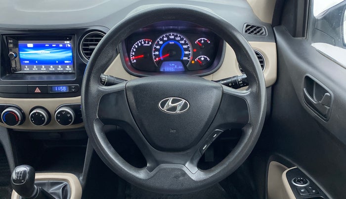 2015 Hyundai Grand i10 MAGNA 1.2 KAPPA VTVT, Petrol, Manual, 58,259 km, Steering Wheel Close Up