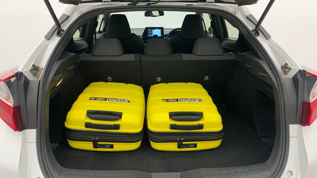 Boot Inside View with Luggage