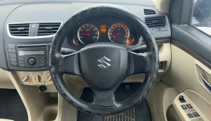 2014 Maruti Swift Dzire VXI, Petrol, Manual, 62,067 km, Steering Wheel Close Up