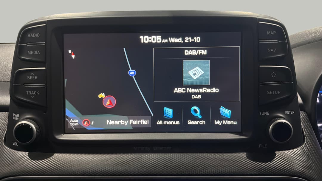 2020 Hyundai Kona Elite (FWD), Automatic, 75959 km, Infotainment System