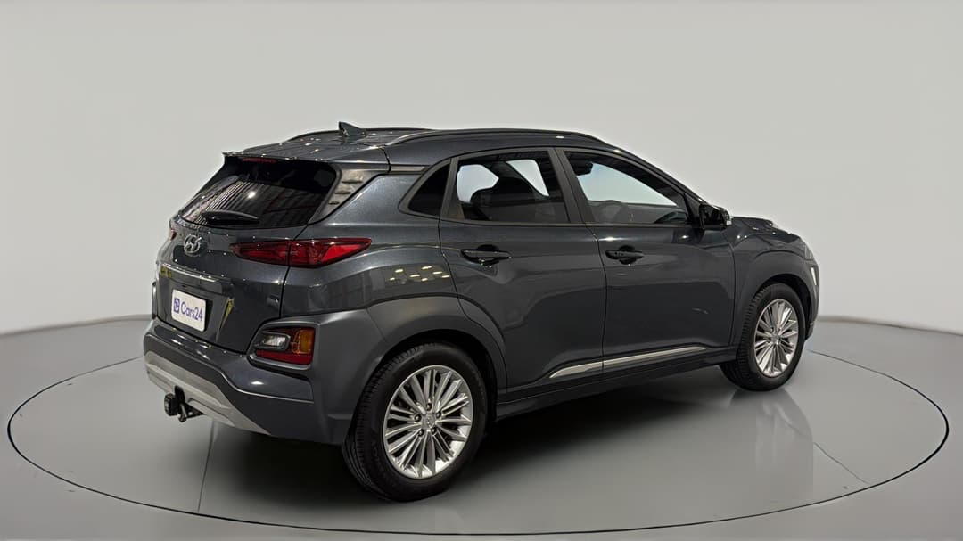 2020 Hyundai Kona Elite (FWD), Automatic, 75959 km, Right Back Diagonal (45- Degree) View