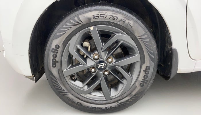 2020 Hyundai GRAND I10 NIOS SPORTZ AMT 1.2 KAPPA VTVT, Petrol, Automatic, 19,621 km, Left Front Wheel