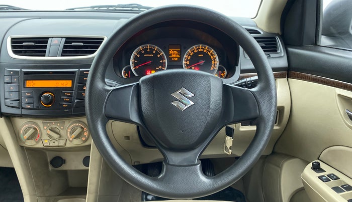 2013 Maruti Swift Dzire VXI 1.2 BS IV, Petrol, Manual, 34,933 km, Steering Wheel Close Up