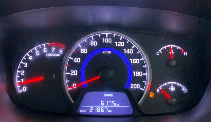 2018 Hyundai Grand i10 MAGNA 1.2 KAPPA VTVT, Petrol, Manual, 21,867 km, Odometer Image