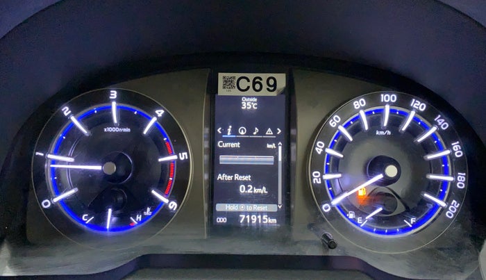2018 Toyota Innova Crysta 2.4 VX 7 STR, Diesel, Manual, 72,099 km, Odometer Image