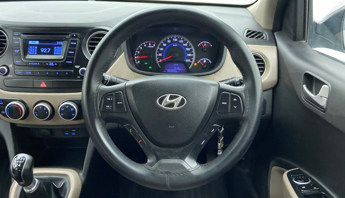 2015 Hyundai Grand i10 SPORTZ 1.1 CRDI, Diesel, Manual, 87,152 km, Steering Wheel Close Up