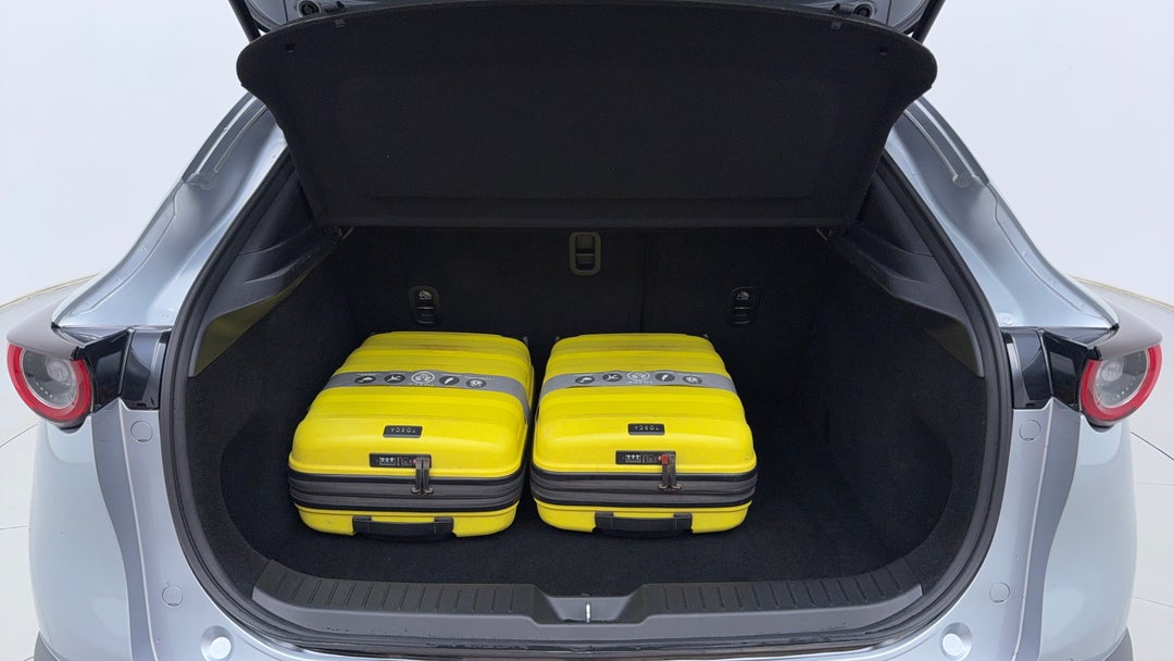 Boot Inside View with Luggage