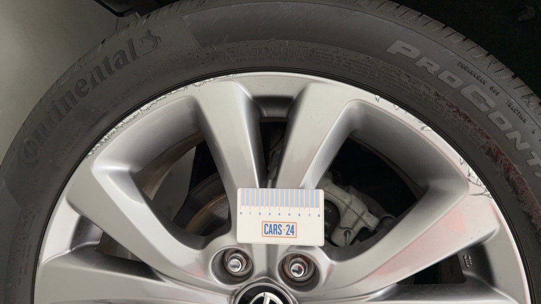 Wheels Rim Rear LHS Gutter Rash